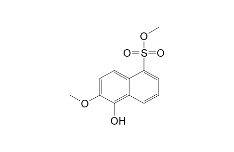 Methyl 5-hydroxy-6-methoxynaphthalene-1-sulfonate