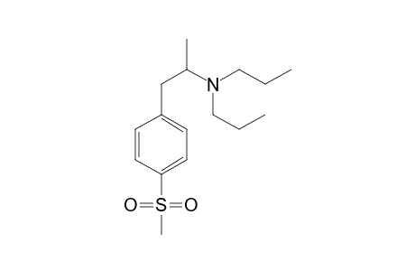 N,N-Dipropyl-4-methylsulfonylamphetamine