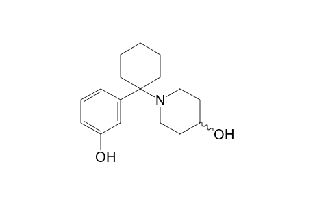 3-MeO-PCP-M (O-demethyl-HO-piperidine-) MS2