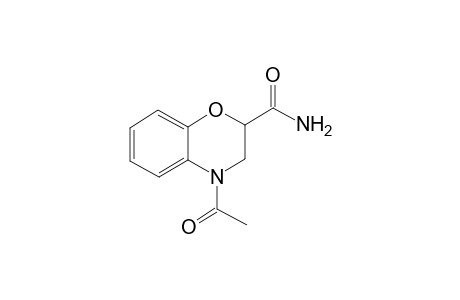 4-Acetyl-3,4-dihydro-2H-1,4-benzoxazin-2-carboxamide