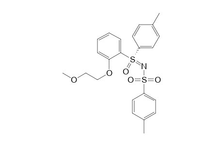 Sulfoximine, S-[2-(2-methoxyethoxy)phenyl]-S-(4-methylphenyl)-N-[(4-methylphenyl)sulfonyl]-, (S)-