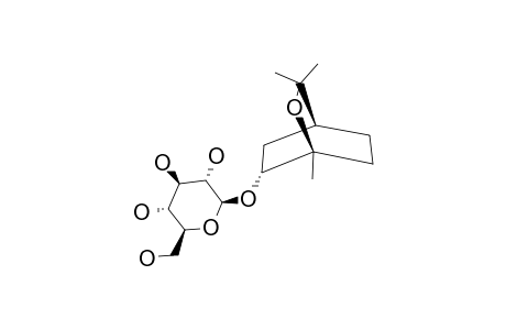 (1R,2R,4S)-2-HYDROXY-1,8-CINEOLE-BETA-D-GLUCOPYRANOSIDE