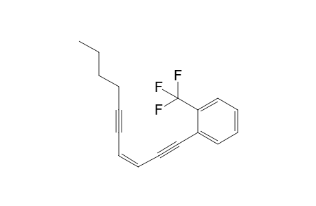 1-[(Z)-dec-3-en-1,5-diynyl]-2-(trifluoromethyl)benzene