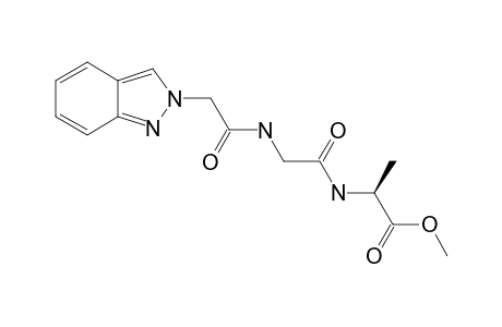 2-ACETYL-2H-INDAZOLE-L-GLYCYL-L-ALANINE-METHYLESTER