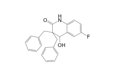 3,3-Dibenzyl-6-fluoro-4-hydroxy-3,4-dihydro-1H-quinolin-2-one