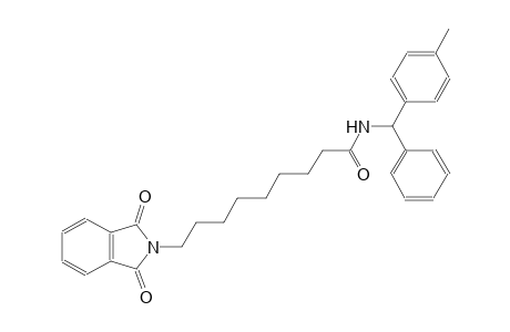 9-(1,3-dioxo-1,3-dihydro-2H-isoindol-2-yl)-N-[(4-methylphenyl)(phenyl)methyl]nonanamide