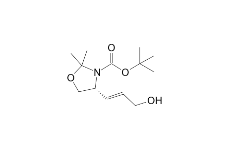 (R)-4-((E)-3-Hydroxy-propenyl)-2,2-dimethyl-oxazolidine-3-carboxylic acid tert-butyl ester
