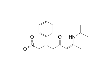 2-(N-Isopropylamino)-7-nitro-6-phenylhept-3-en-4-one