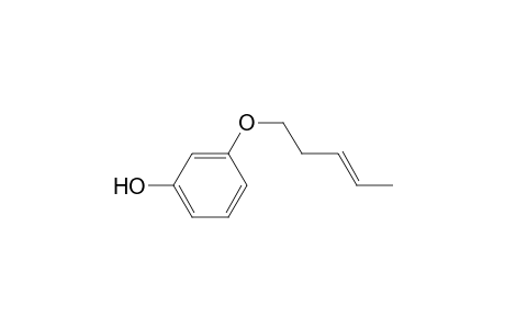3-(Pent-3-enyloxy)phenol