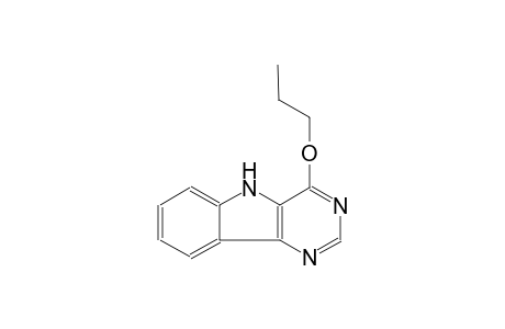 propyl 5H-pyrimido[5,4-b]indol-4-yl ether