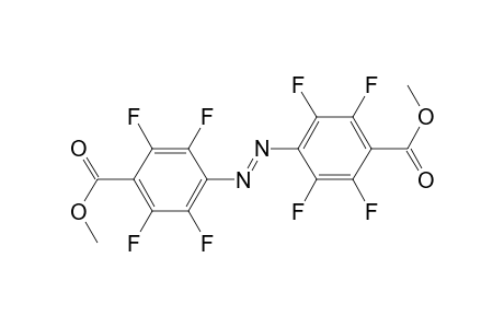 Benzoic acid, 4,4'-azobis[2,3,5,6-tetrafluoro-, dimethyl ester