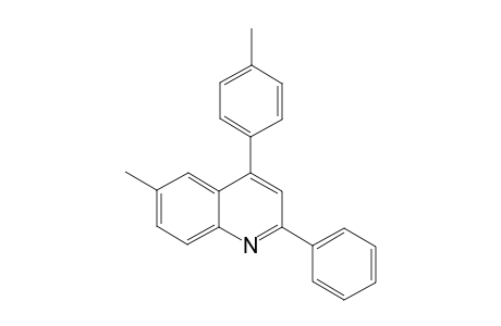 6-Methyl-2-phenyl-4-(p-tolyl)quinoline
