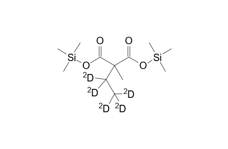 Methyl-D5-ethylmalonic acid 2TMS