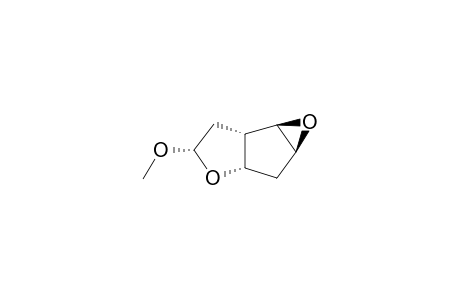 (1S,3S,5S,6R,7S)-3-METHOXY-6,7-EPOXY-2-OXABICYCLO-[3.3.0]-OCTANE
