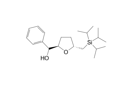 (2R,5R) (+/-)-Phenyl(2-((triisopropylsilyl)methyl)tetrahydrofuran-5-yl)methanol