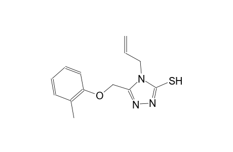 4-allyl-5-[(2-methylphenoxy)methyl]-4H-1,2,4-triazole-3-thiol