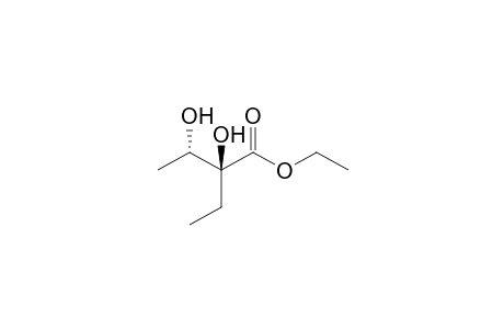 (2S,3S)-2-ethyl-2,3-dihydroxy-butyric acid ethyl ester
