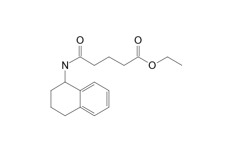 Glutaric acid monoamide, N-(1,2,3,4-tetrahydronaphth-1-yl)-, ethyl ester