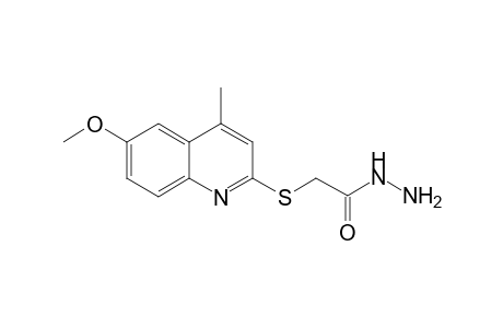 2-[(6-methoxy-4-methylquinolin-2-yl)sulfanyl]acetohydrazide
