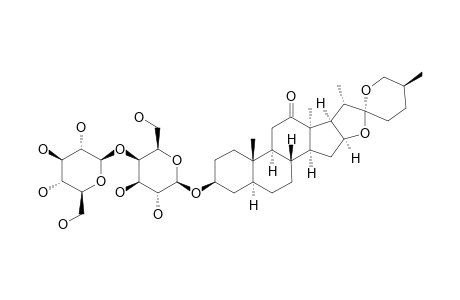 NEOHECOGENIN_3-O-BETA-D-GLUCOPYRANOSYL-(1->4)-BETA-D-GALACTOPYRANOSIDE