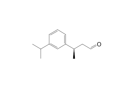 (R)-3-(3-Isopropylphenyl)butanal