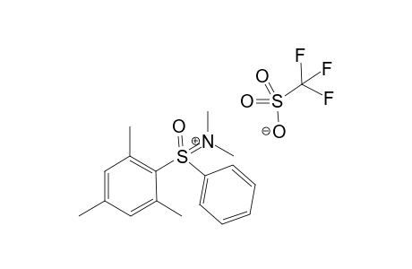 N-[Mesityl(oxo)(phenyl)-lamda6-sulfaneylidene]-N-methylmethanaminium trifluoromethanesulfonate