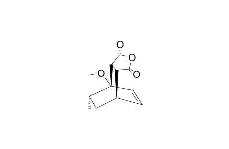 1-METHOXY-ENDO-7-METHYLBICYCLO-[2.2.2]-OCT-5-ENE-SYN-2,3-DICARBOXYLIC-ACID-ANHYDRIDE