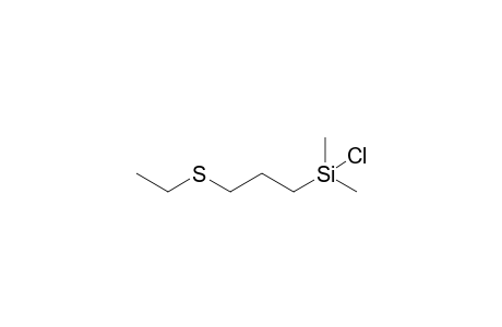 [3-(Ethylthio)propyl]dimethylsilyl Chloride