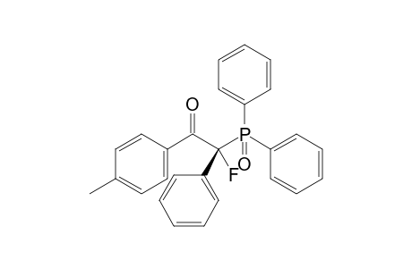 (2S)-2-diphenylphosphoryl-2-fluoro-2-phenyl-1-(p-tolyl)ethanone
