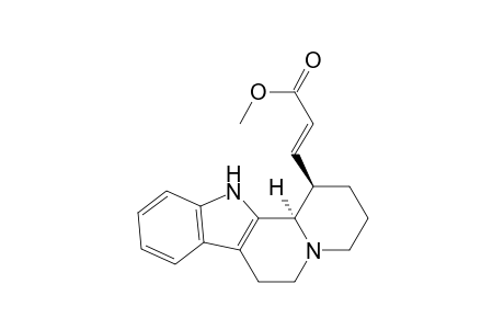 2-Propenoic acid, 3-(1,2,3,4,6,7,12,12b-octahydroindolo[2,3-a]quinolizin-1-yl)-, methyl ester, trans-