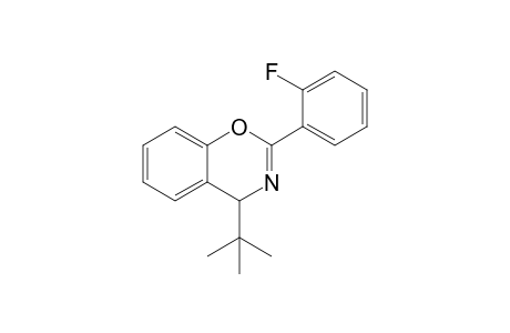 4-(t-Butyl)-2-(2'-fluorophenyl)-4H-1,3-benzoxazine