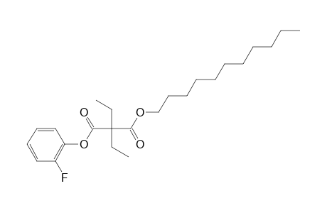 Diethylmalonic acid, 2-fluorophenyl undecyl ester