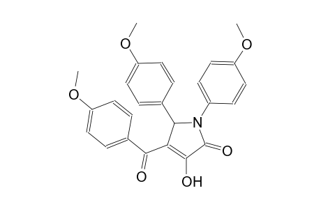 3-hydroxy-4-(4-methoxybenzoyl)-1,5-bis(4-methoxyphenyl)-1,5-dihydro-2H-pyrrol-2-one