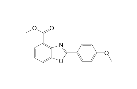 2-(4-Methoxyphenyl)-1,3-benzoxazole-4-carboxylic acid methyl ester