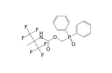 carbamic acid, [2,2,2-trifluoro-1-methyl-1-(trifluoromethyl)ethyl]-,(diphenylphosphinyl)methyl ester