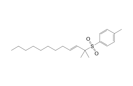 (E)-2-Methyl-2-tosyl-3-dodecene