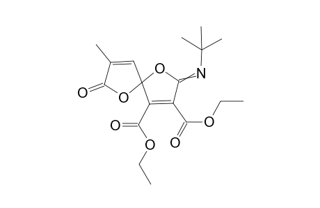 Diethyl 2-[(tert-Butyl)imino]-8-methyl-7-oxo-1,6-dioxaspiro[4.4]nona-3,8-diene-3,4-dicarboxylate