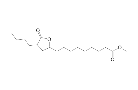 Methyl 9-(4'-butyl-5'-oxotetrahydrofuran-2'-yl)nonanoate