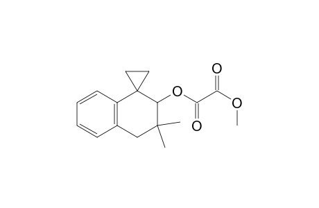 3',4'-Dihydro-3',3'-dimethylspiro[cyclopropane-1,1'-(2'H)-naphthalen]-2'-yl Methyl Oxalate