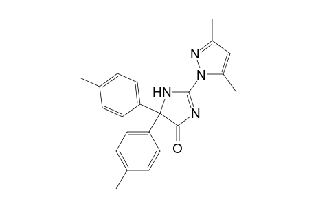 2-(3,5-Dimethylpyrazol-1-yl)-5,5-bis(4-methylphenyl)-5H-imidazolin-4-one