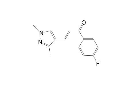 (2E)-3-(1,3-dimethyl-1H-pyrazol-4-yl)-1-(4-fluorophenyl)-2-propen-1-one
