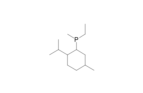 Phosphine, ethylmethyl[2(or 5)-methyl-5(or 2)-(1-methylethyl)cyclohexyl]-
