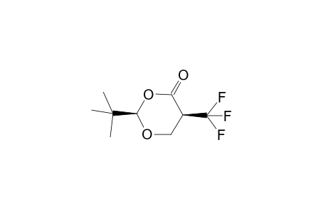 (2R,5S)-2-tert-butyl-5-(trifluoromethyl)-1,3-dioxan-4-one