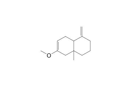 6-Methoxy-4a-methyl-1-methylene-1,2,3,4,4a,5,8,8a-octahydronaphthalene