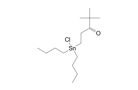 4,4-DIMETHYL-1-(CHLORODIBUTYLSTANNYL)-3-PENTANONE