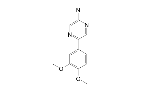 2-AMINO-5-(3',4'-DIMETHOXYPHENYL)-1,4-PYRAZINE