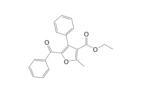 5-Benzoyl-2-methyl-4-phenylfuran-3-carboxylic acid ethyl ester