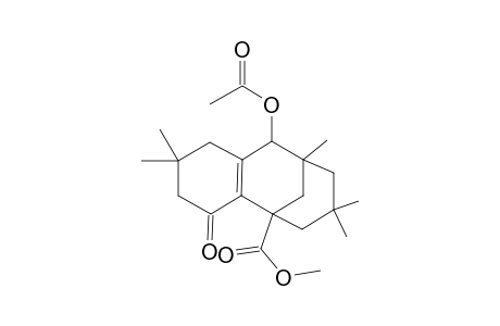 8-ACETOXY-1-METHOXYCARBONYL-DIISOPHOR-2(7)-EN-3-ONE