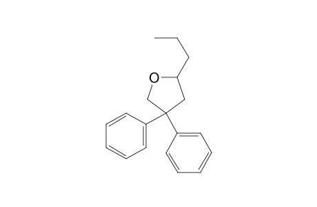4,4-diphenyl-2-propyl-tetrahydrofuran