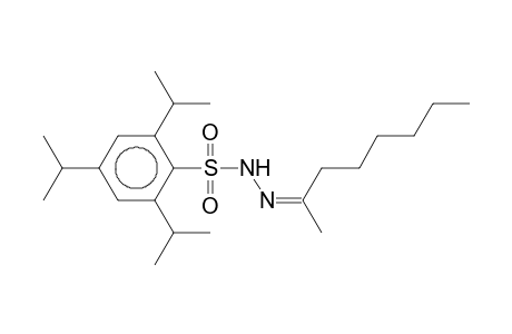 2,4,6-Triisopropyl-benzenesulfonic acid (1-methyl-heptylidene)-hydrazide
